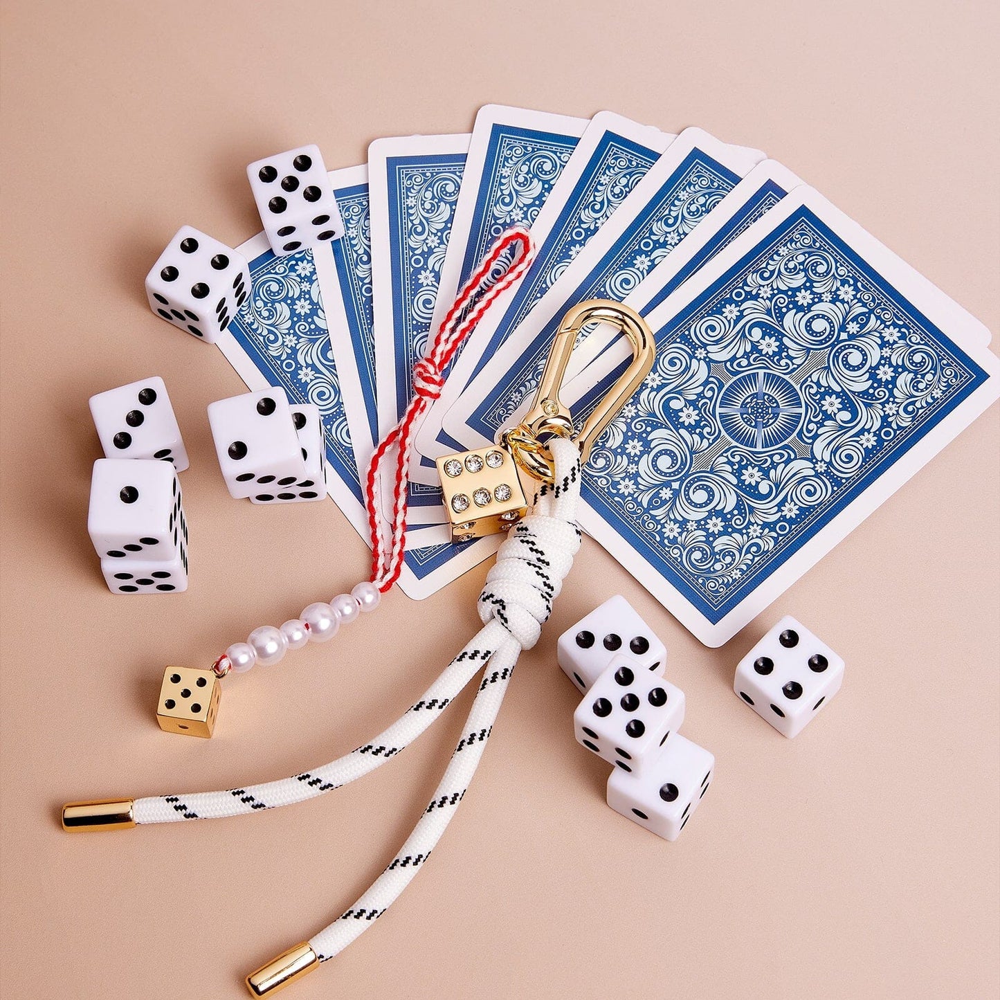 Dice Cici Bag Charm