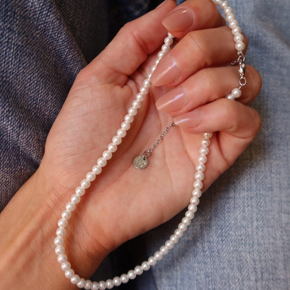 Pearl Bead Choker