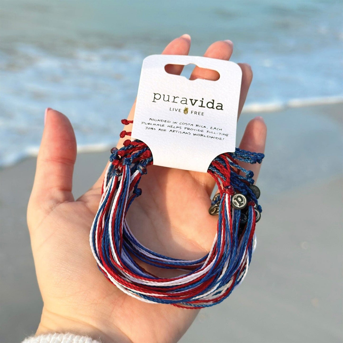 Red, White, Blue Friendship 10 Pack