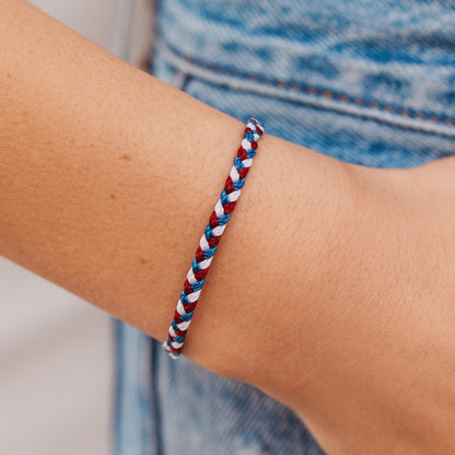 Homes For Our Troops Braided Bracelet