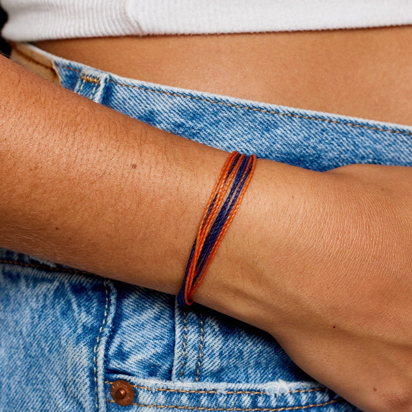 Navy & Orange Collection