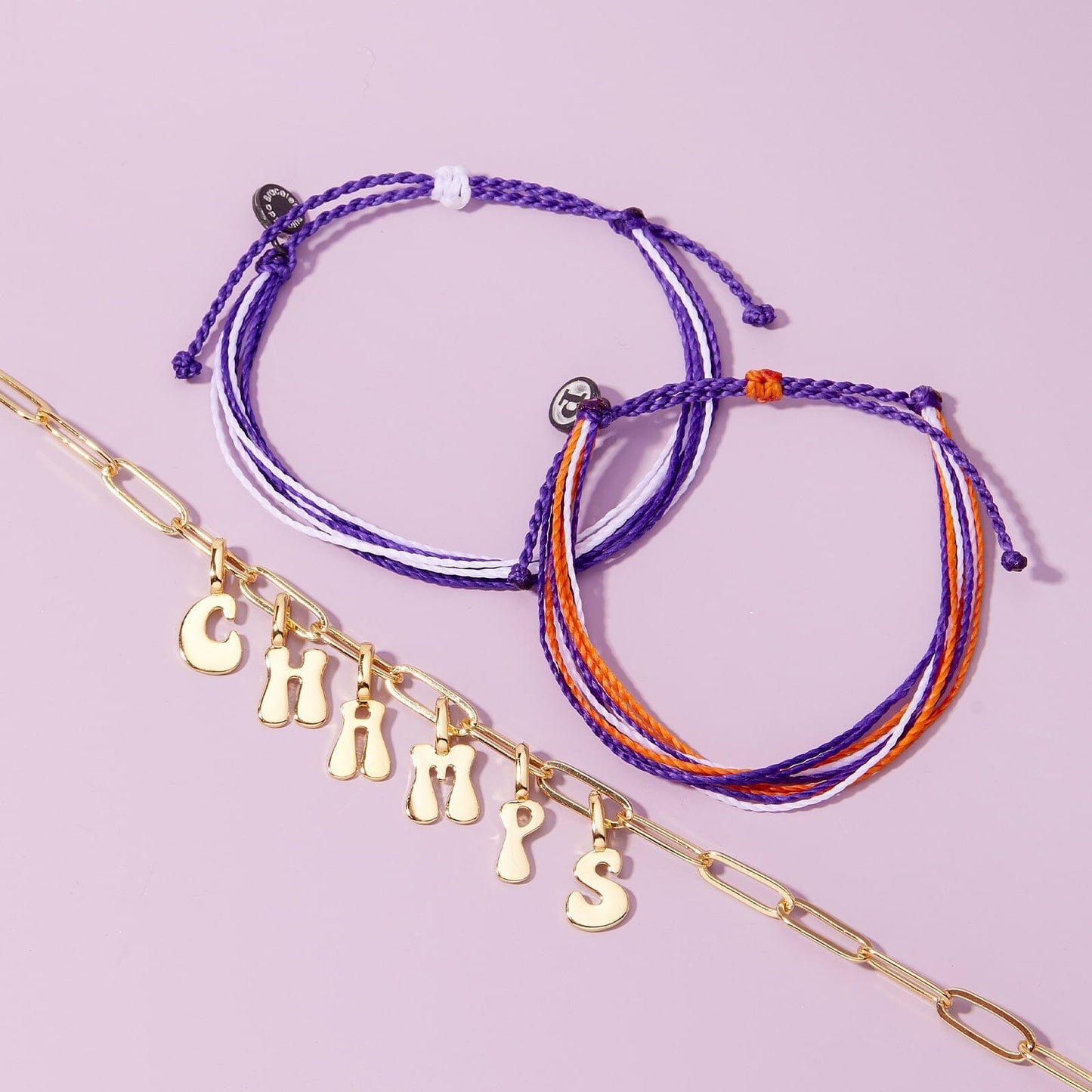 Orange, Purple & White Collections