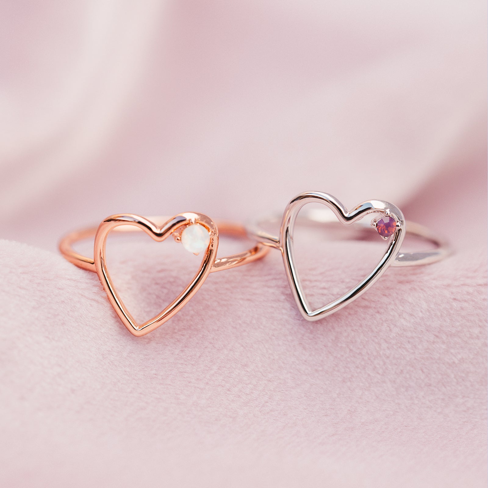 Sweetheart Stone Ring