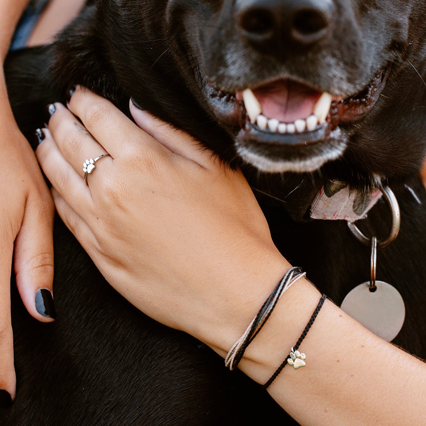 Paw Print Ring