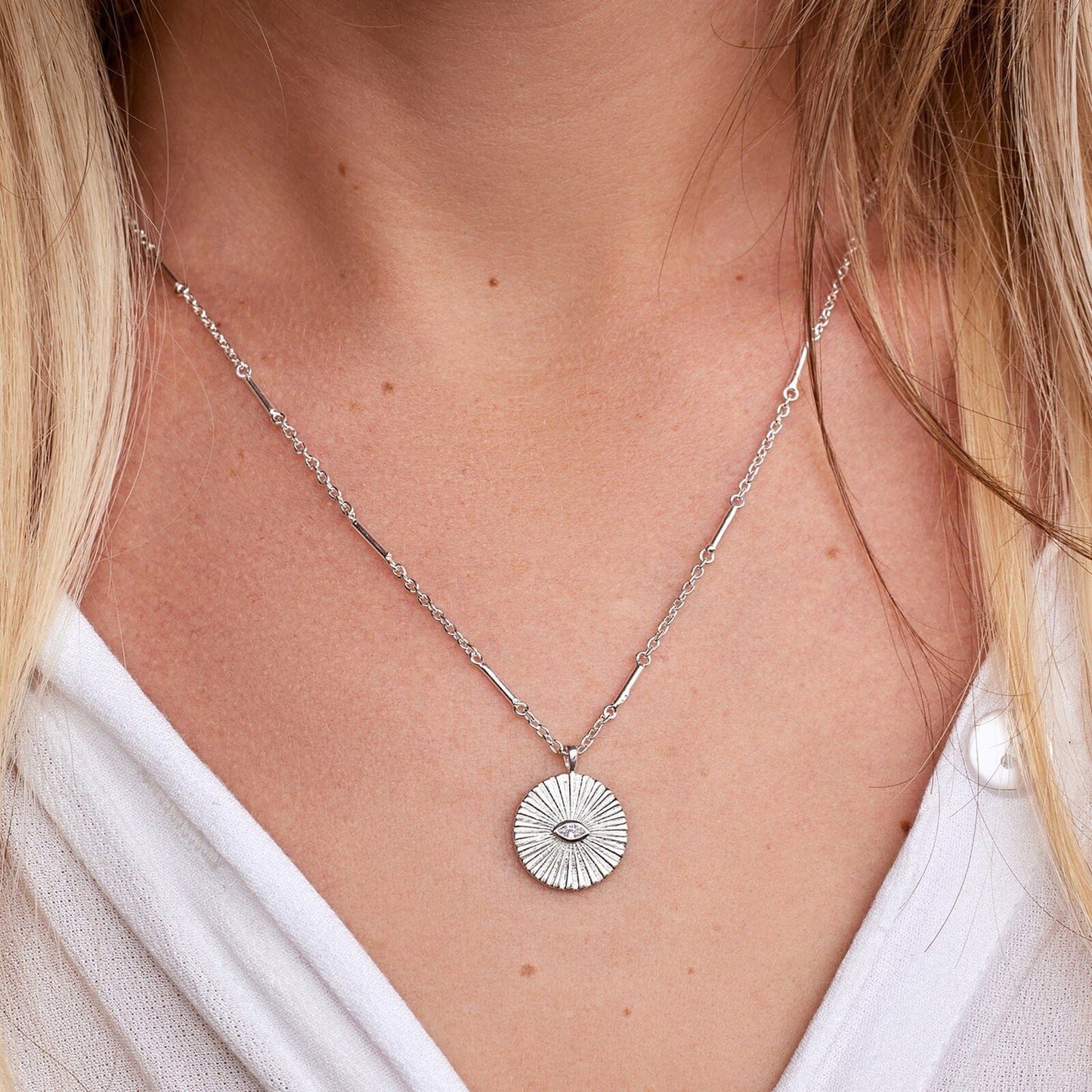 Protective Eye Pendant Necklace