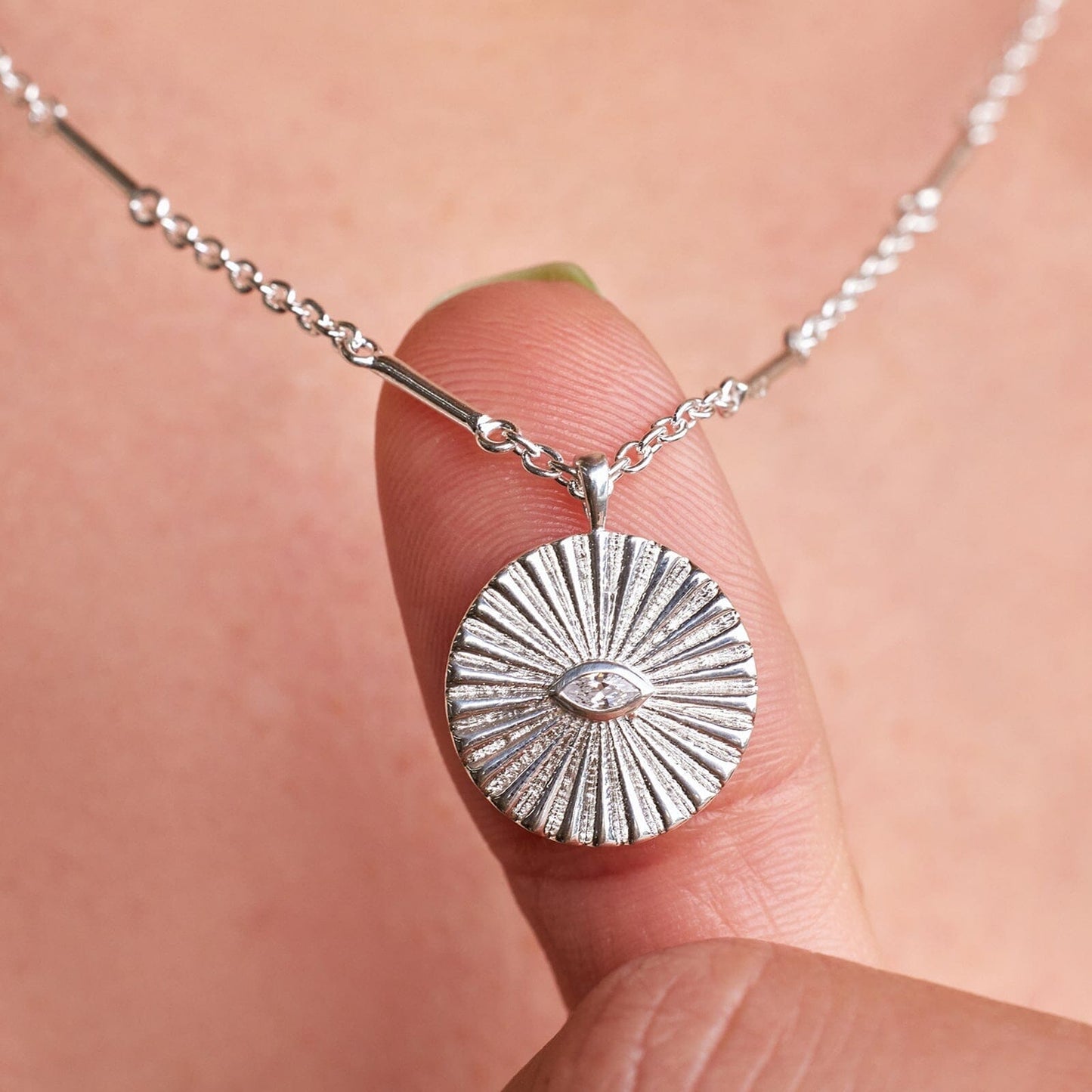 Protective Eye Pendant Necklace