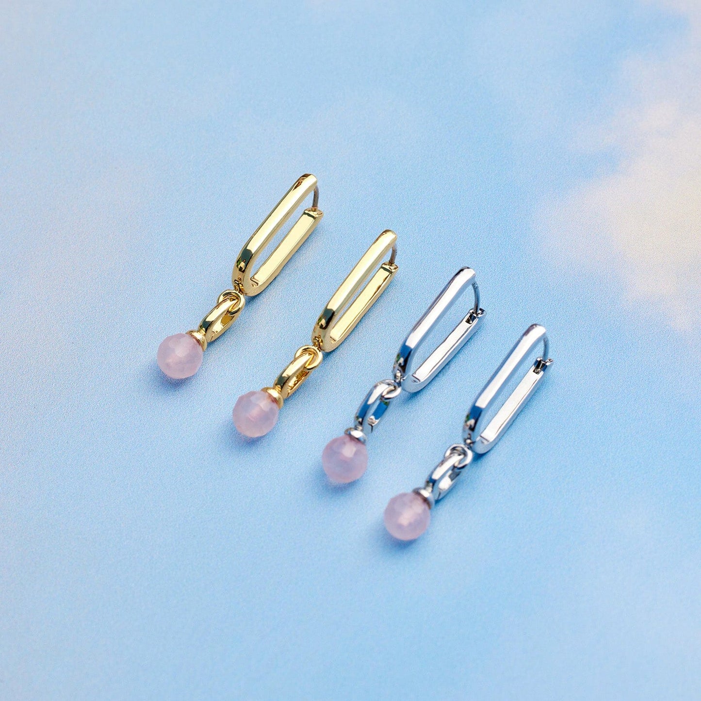 Harper Charity Rose Quartz Charm