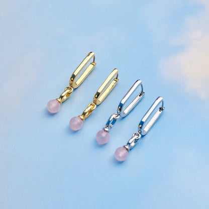 Harper Charity Rose Quartz Charm