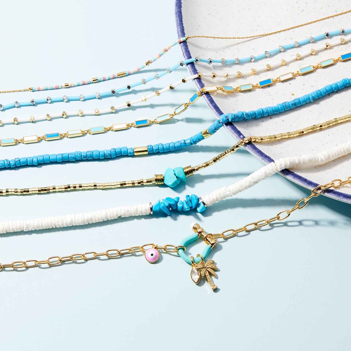 Turquoise Stone Choker