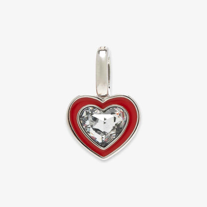 Harper Stone & Enamel Heart Charm