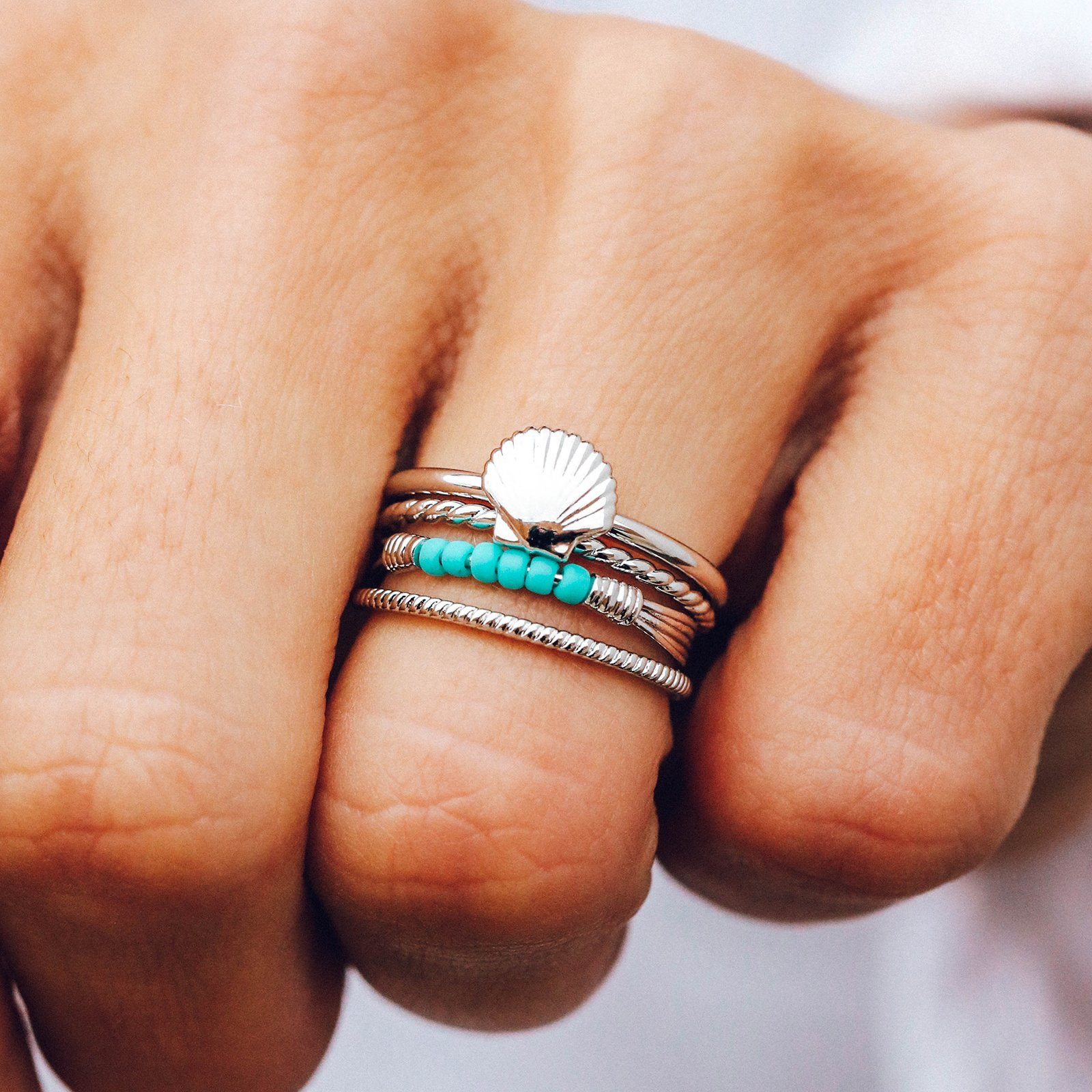 Shell Ring Stack