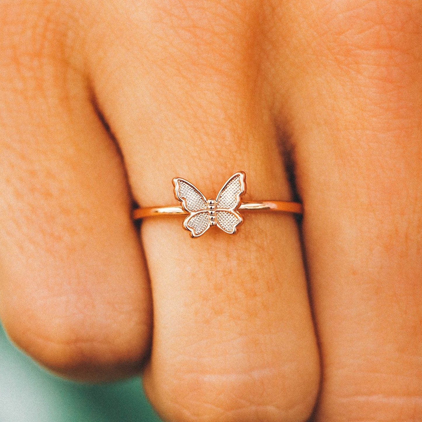 Butterfly In Flight Ring