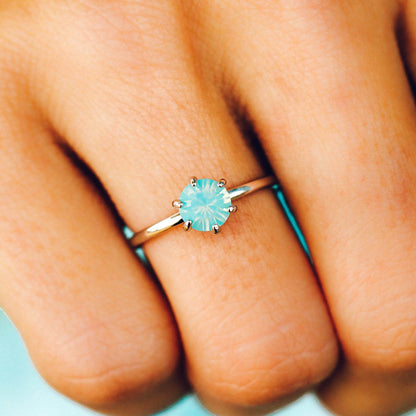 Iridescent Stone Ring