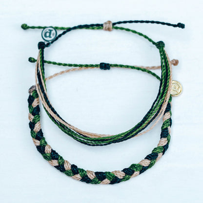For the Troops Braided Bracelet