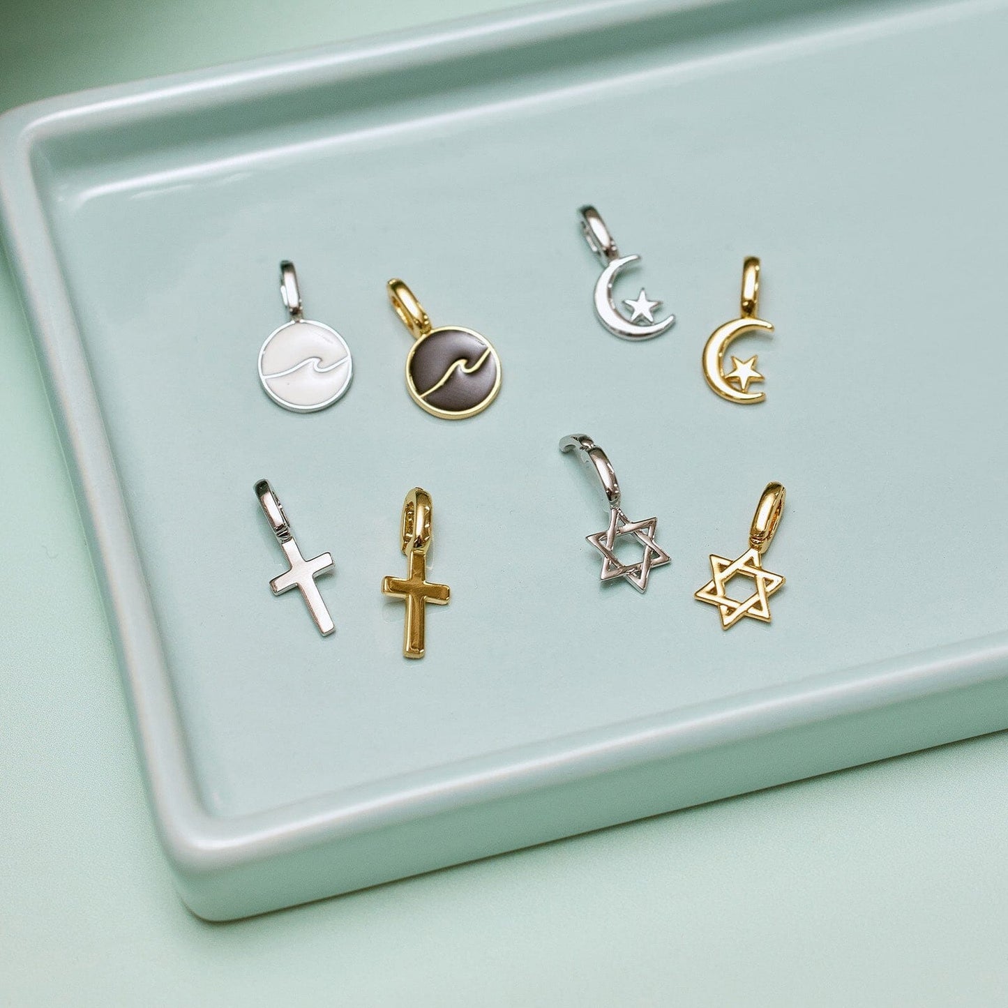 Harper Star and Moon Charm
