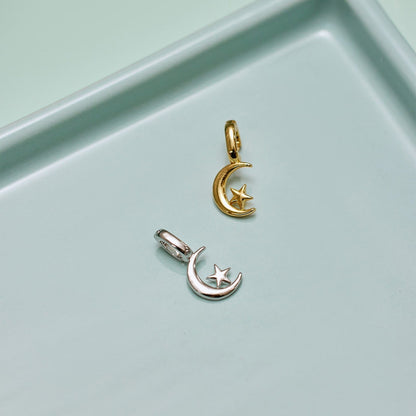 Harper Star and Moon Charm