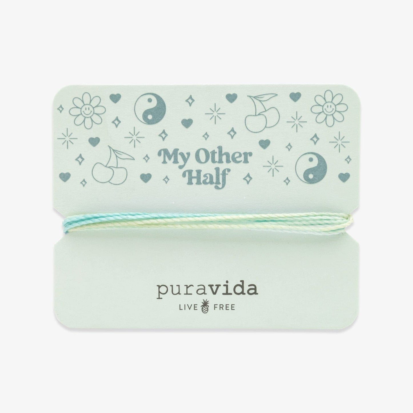 My Other Half Bracelet Card