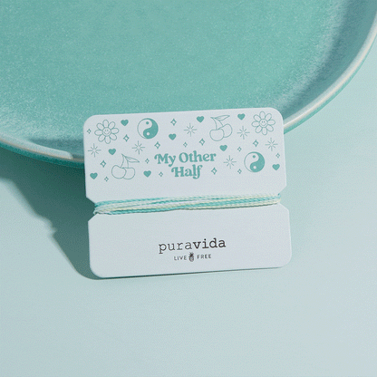 My Other Half Bracelet Card