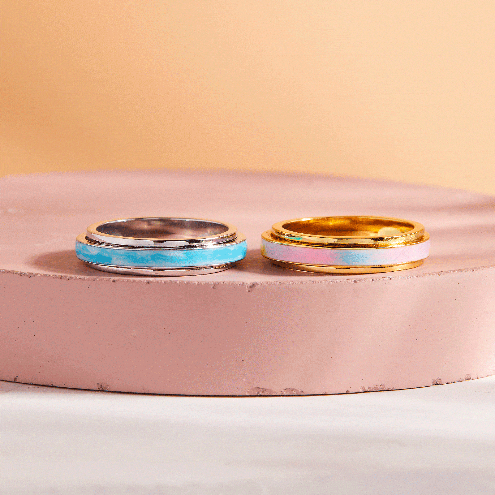 Tie-Dye Fidget Ring