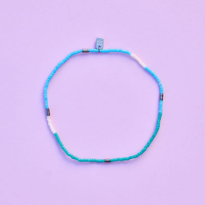 Seafoam Dream Stretch Anklet