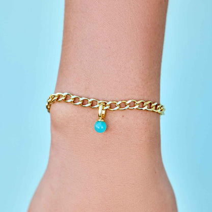 Harper Chalcedony Bead Charm