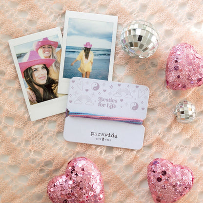 Besties for Life Bracelet Card