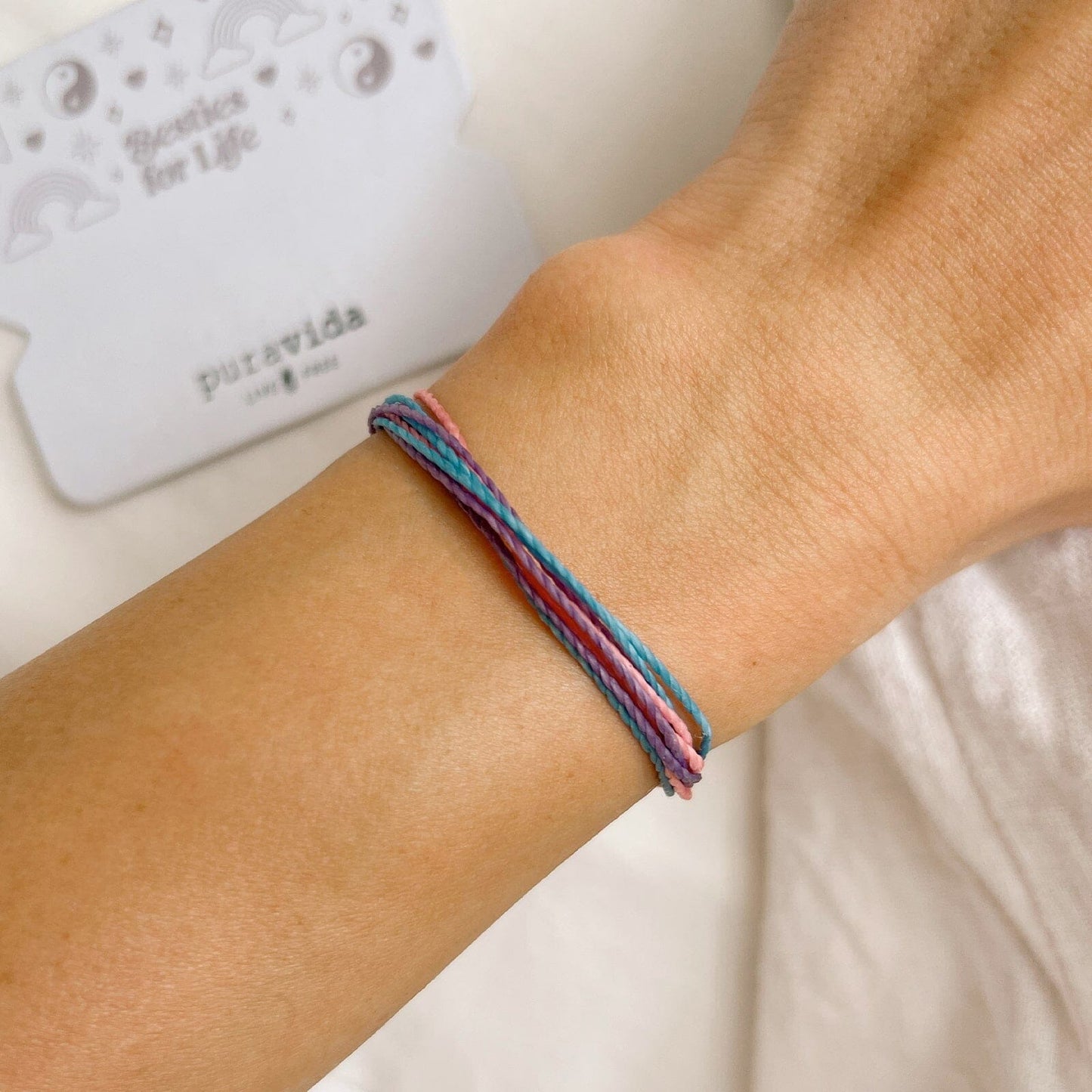 Besties for Life Bracelet Card