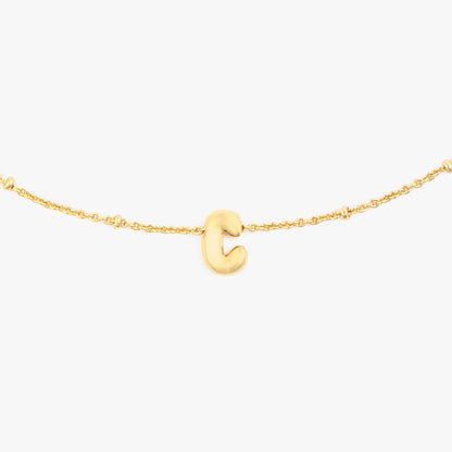 Alphabet Satellite Chain Choker