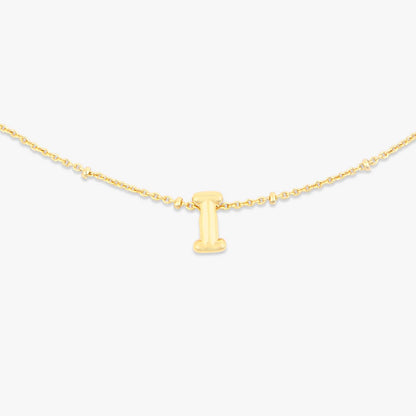 Alphabet Satellite Chain Choker