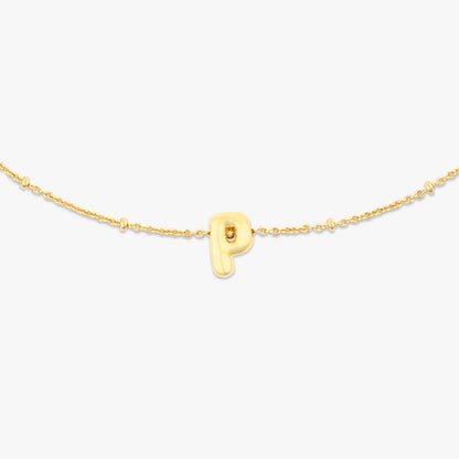 Alphabet Satellite Chain Choker