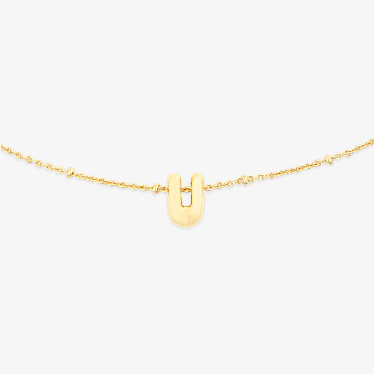 Alphabet Satellite Chain Choker