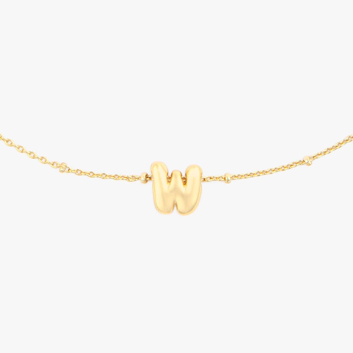 Alphabet Satellite Chain Choker