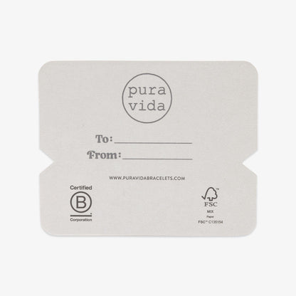 #1 Dad Bracelet Card