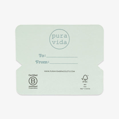 My Other Half Bracelet Card