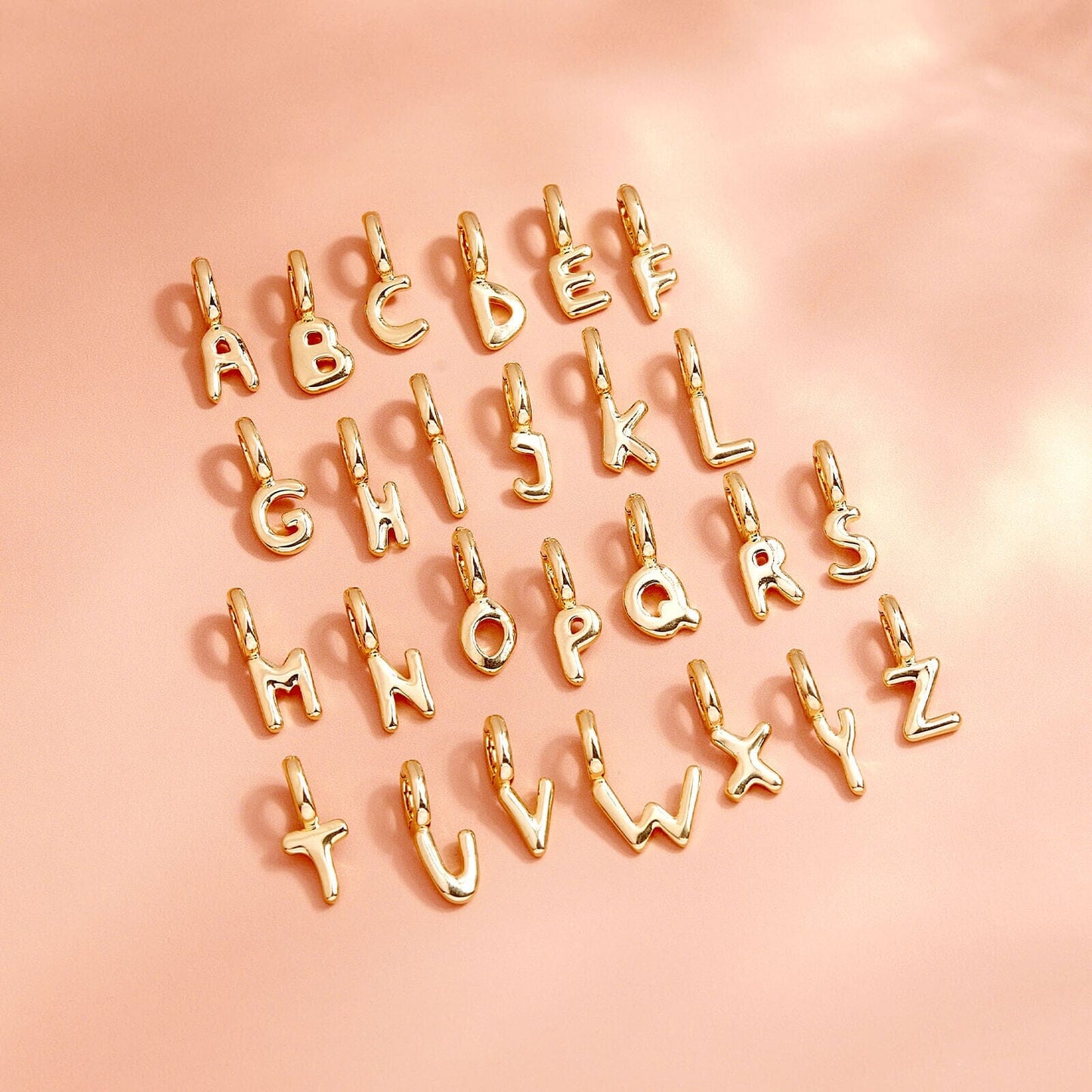 Harper Simple Alphabet Charm
