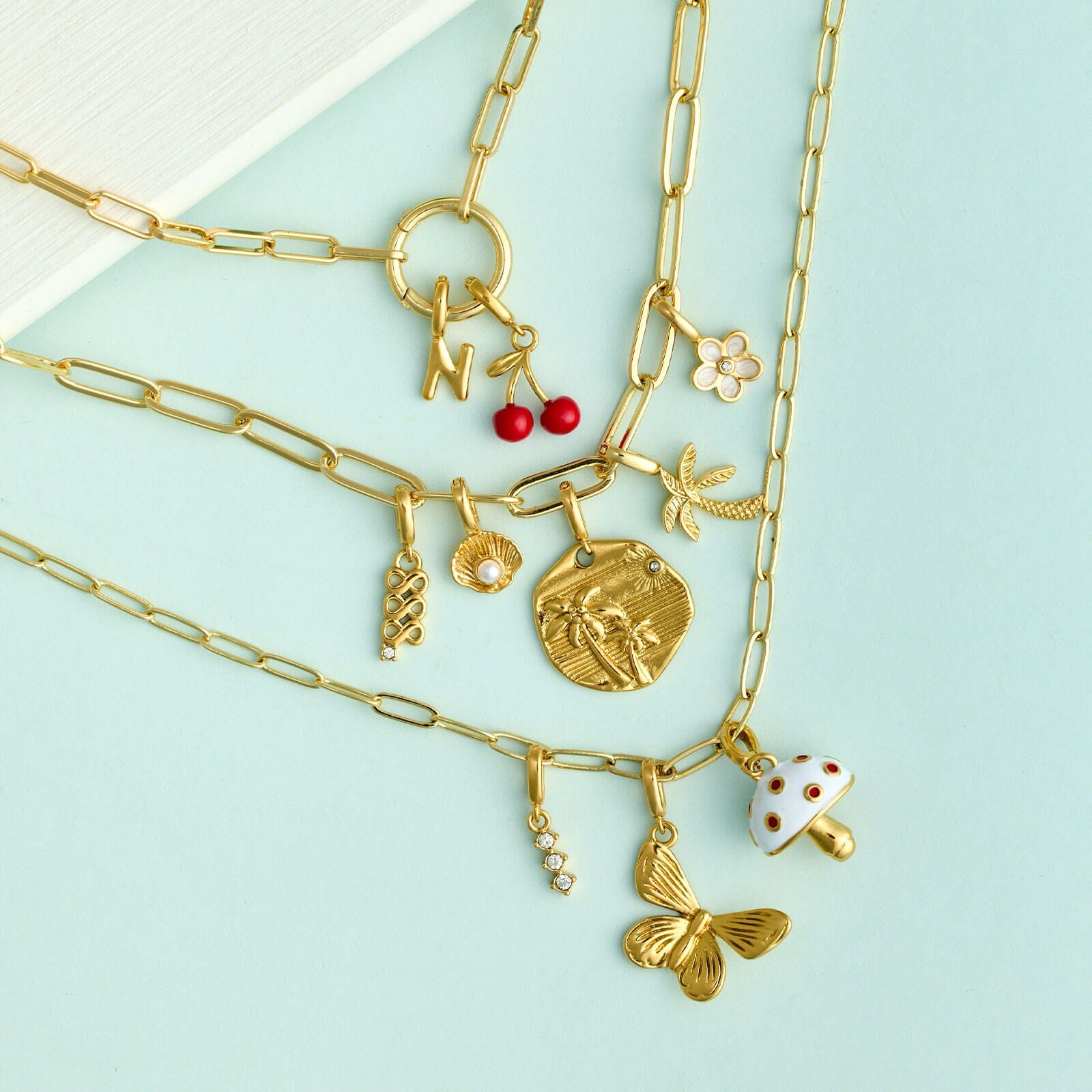 Harper Simple Alphabet Charm