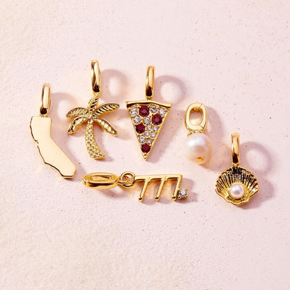 Harper Pizza Charm