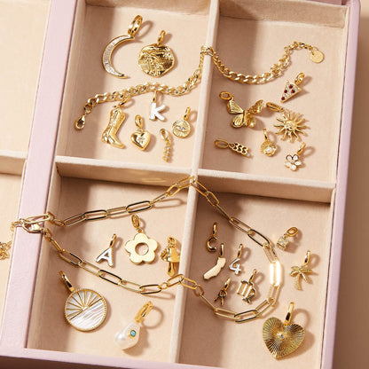 Harper Jeweled Mushroom Charm