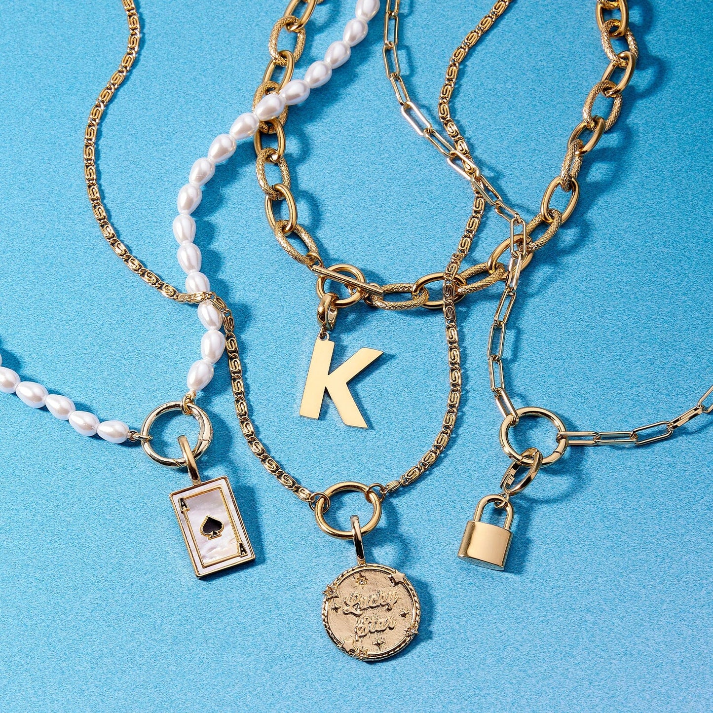 Harper Ace of Spades Statement Charm