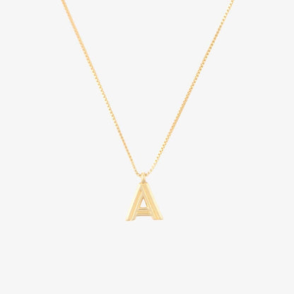 Initial Pendant Necklace