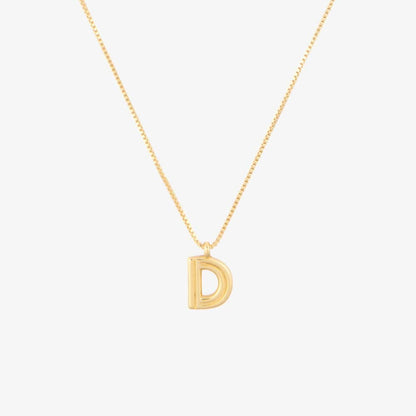 Initial Pendant Necklace