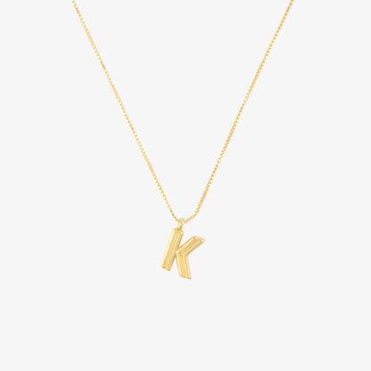 Initial Pendant Necklace
