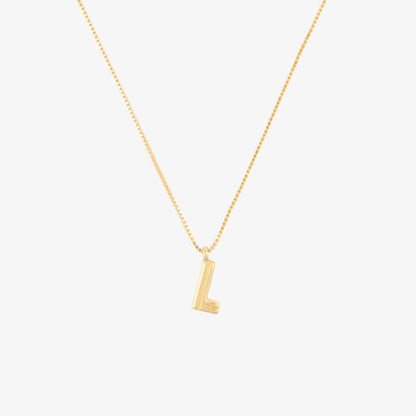Initial Pendant Necklace