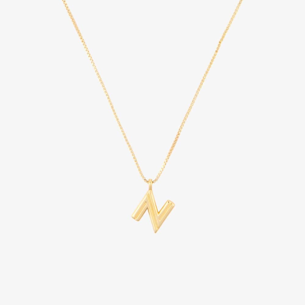 Initial Pendant Necklace