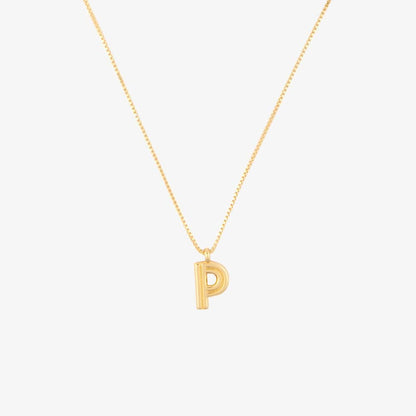 Initial Pendant Necklace
