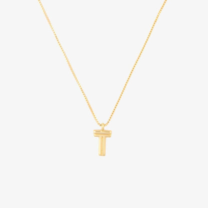 Initial Pendant Necklace
