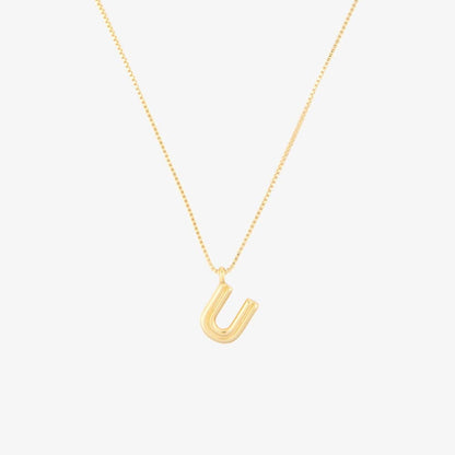 Initial Pendant Necklace
