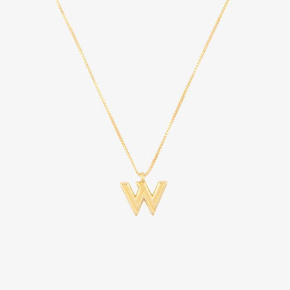 Initial Pendant Necklace