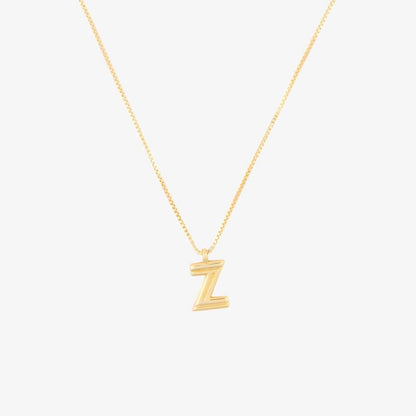 Initial Pendant Necklace