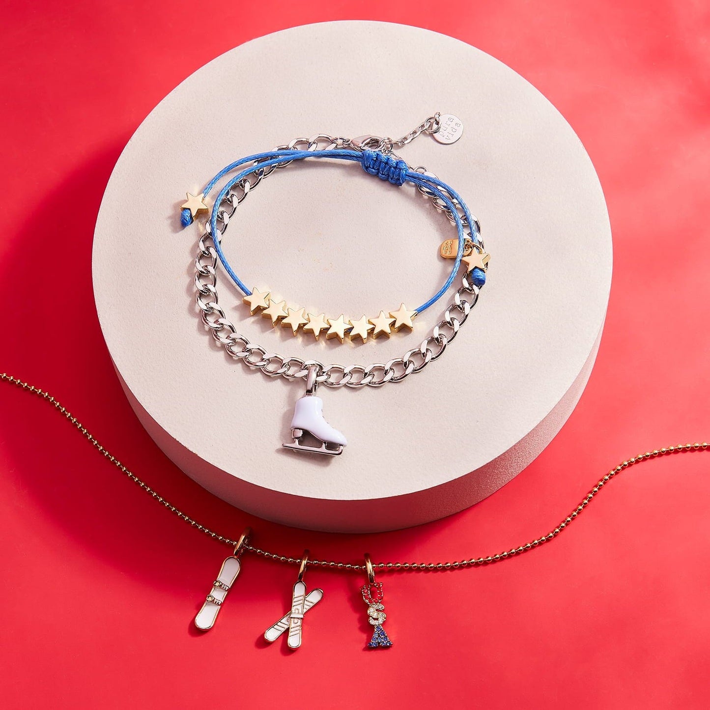 Harper Ice Skate Charm